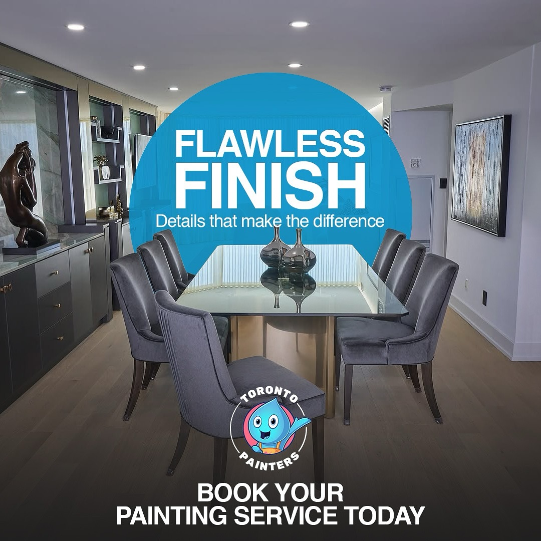 Professional house painters in Toronto painting the exterior of a residential home — Toronto Painters North York